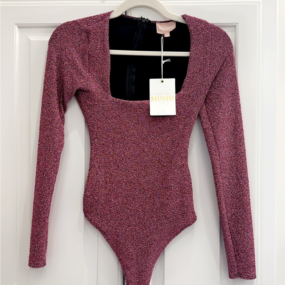 Show Me Your Mumu sparkle bodysuit